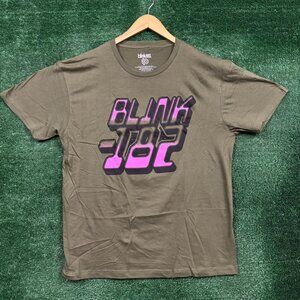 Blink-182 Ombre Logo Rock T-Shirt Size Large